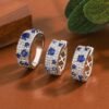 Sapphire and Diamond Eternity Rings