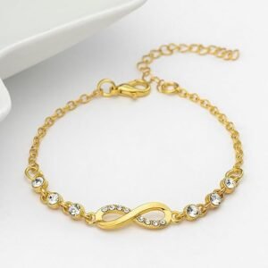 Infinity Crystal Bracelet