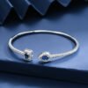 Sapphire Diamond Bangle