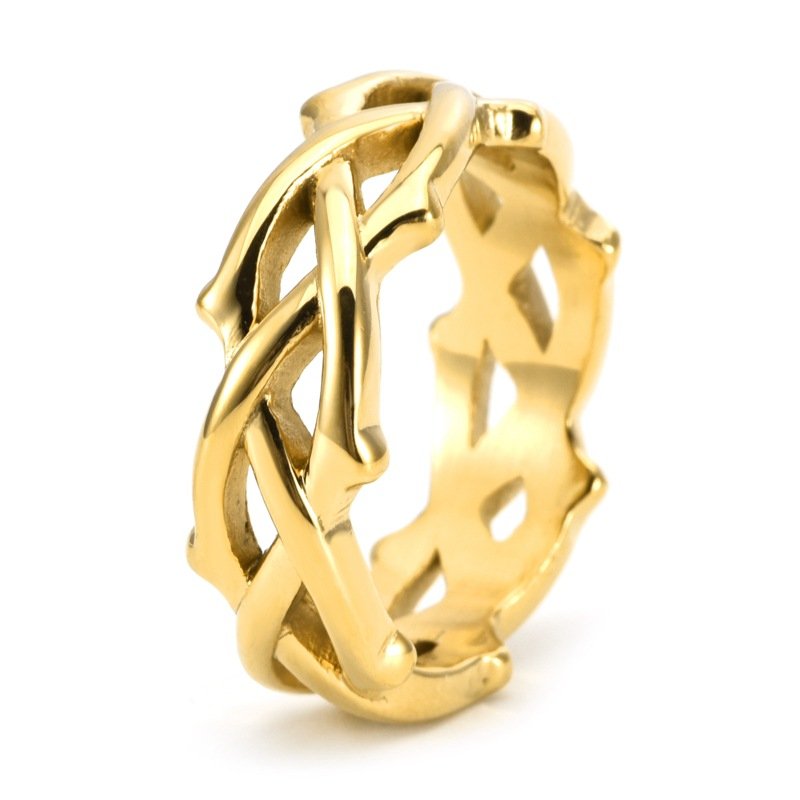 Golden Celtic Knot Ring