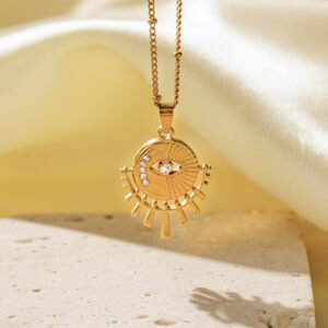 Infinite Elegance Gold Necklace