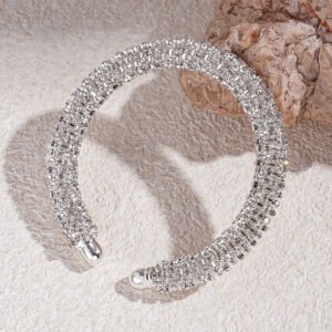 D833E8ED8E34F59F963B8011ACBE2C57 Crystal Sparkle Cuff Bracelet