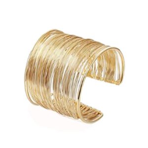 Golden Wire Cuff