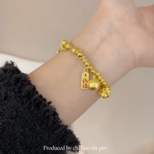 Lucky Fortune Charm Bead Bracelet