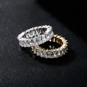 9E578FF2D1449A92D990735E66BC7308 Emerald-Cut Eternity Band Ring